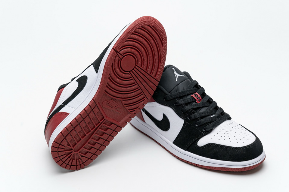 Nike Air Jordan 1 Low Black Toe 553558 116 4 - www.kickbulk.cc