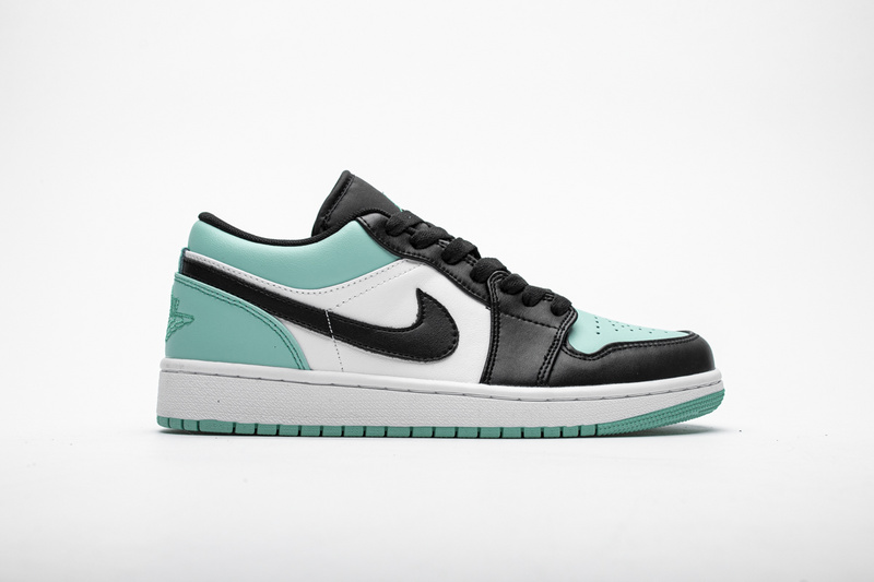 Nike Air Jordan 1 Low Emerald Toe 553558 117 6 - www.kickbulk.cc