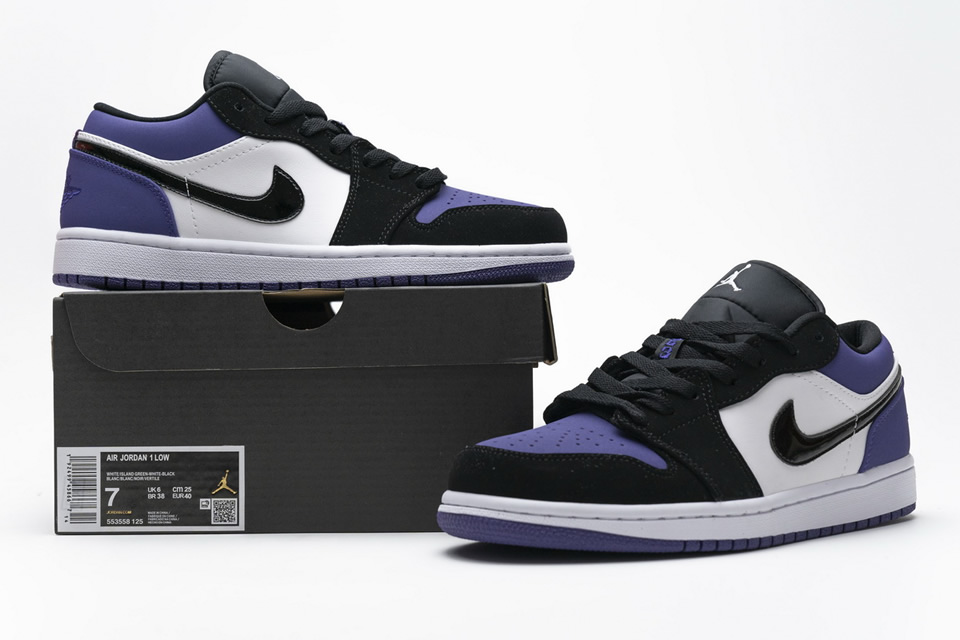 Nike Air Jordan 1 Low Court Purple 553558 125 3 - www.kickbulk.cc