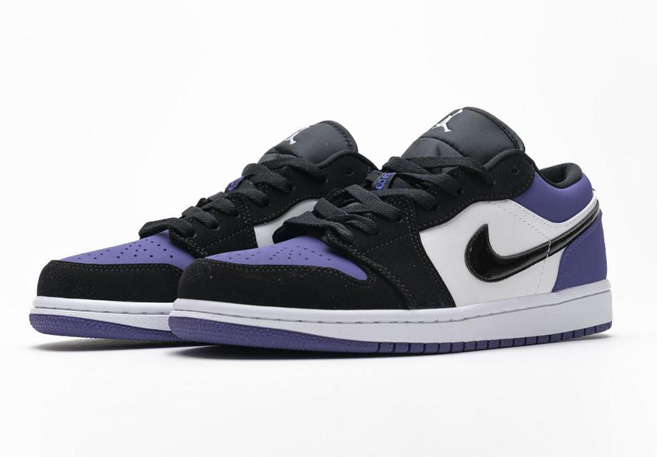 Nike Air Jordan 1 Low Court Purple 553558 125 5 - www.kickbulk.cc