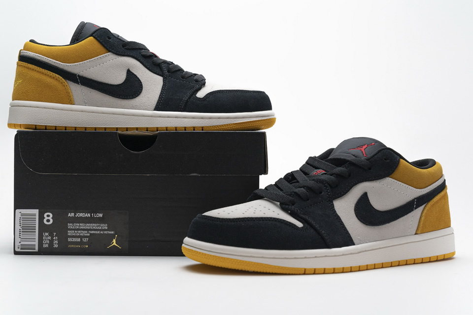 Nike Air Jordan 1 Low University Gold 553558 127 3 - www.kickbulk.cc