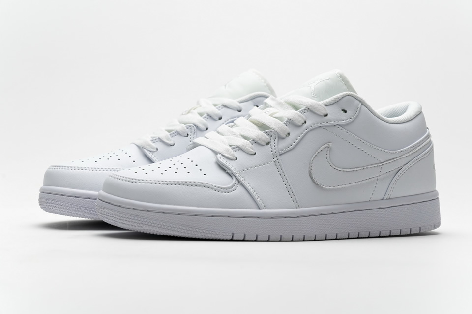 Air Jordan 1 Retro Low Pure Platinum 553558 170 3 - www.kickbulk.cc