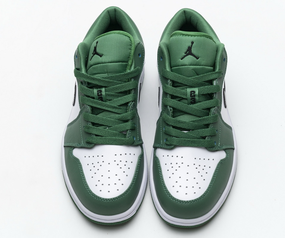 Nike Air Jordan 1 Low Pine Green 553558 301 2 - www.kickbulk.cc