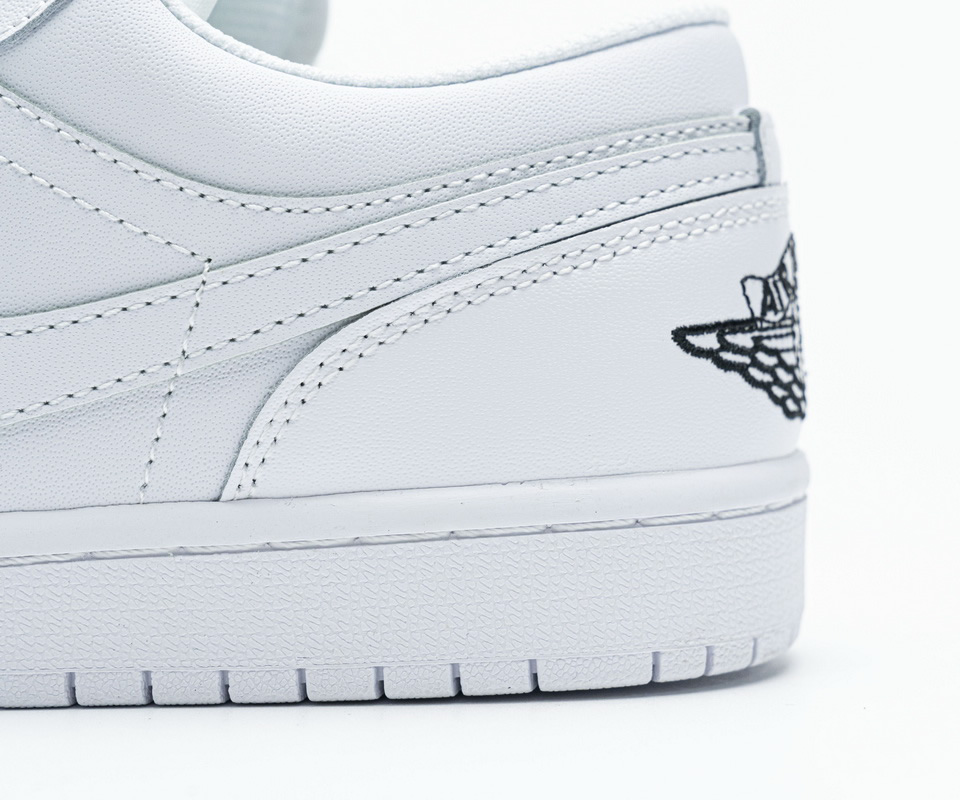 Nike Air Jordan 1 Low White Black 553560 101 15 - www.kickbulk.cc