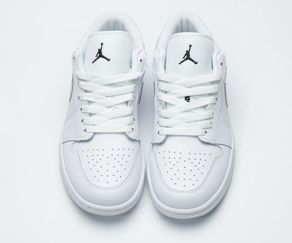 Nike Air Jordan 1 Low White Black 553560 101 2 - www.kickbulk.cc