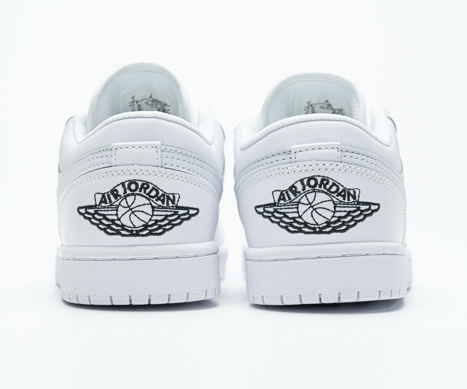 Nike Air Jordan 1 Low White Black 553560 101 5 - www.kickbulk.cc