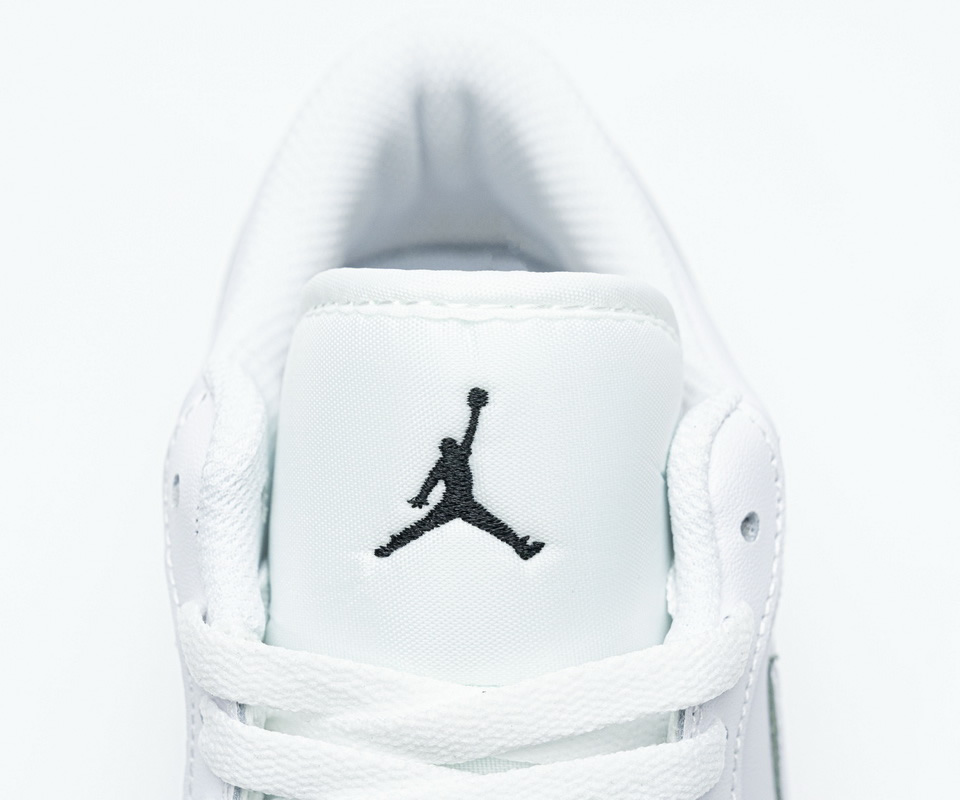 Nike Air Jordan 1 Low White Black 553560 101 9 - www.kickbulk.cc