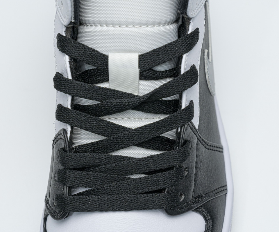 Nike Air Jordan 1 Mid White Shadow Black 554724 073 11 - www.kickbulk.cc