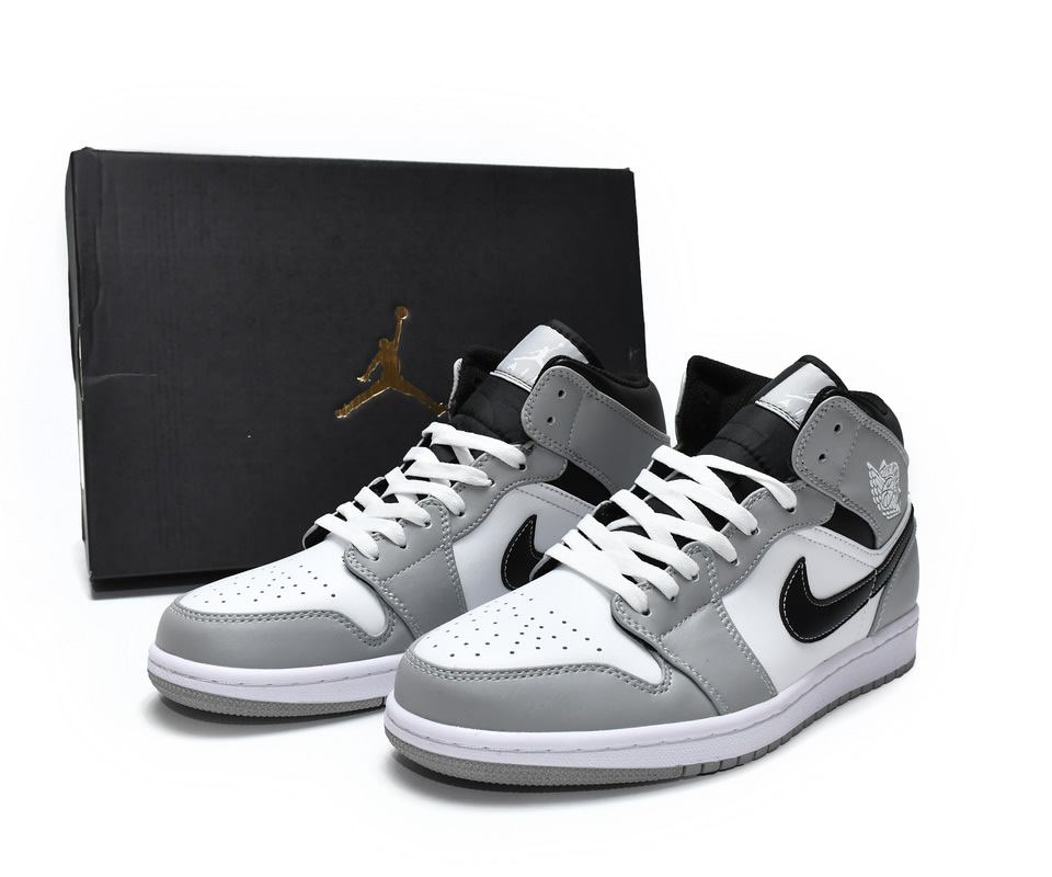 Air Jordan 1 Mid Light Smoke Grey 2021 554724 078 13 - www.kickbulk.cc