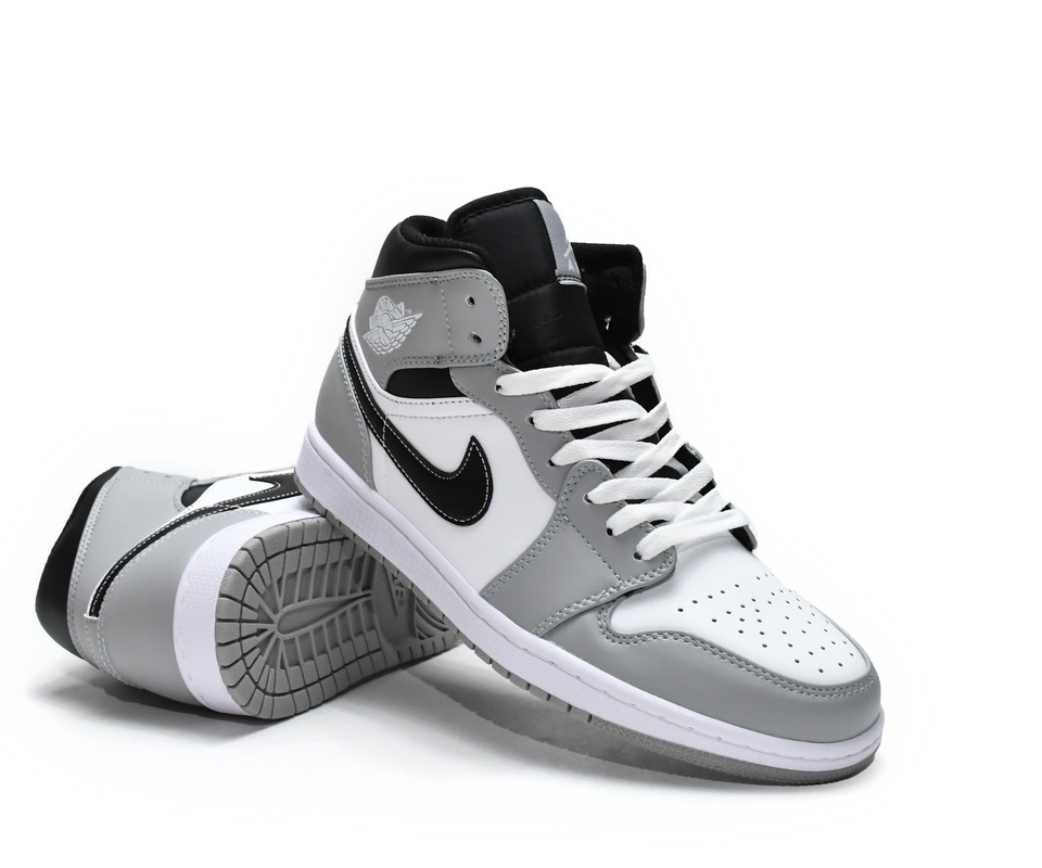 Air Jordan 1 Mid Light Smoke Grey 2021 554724 078 7 - www.kickbulk.cc