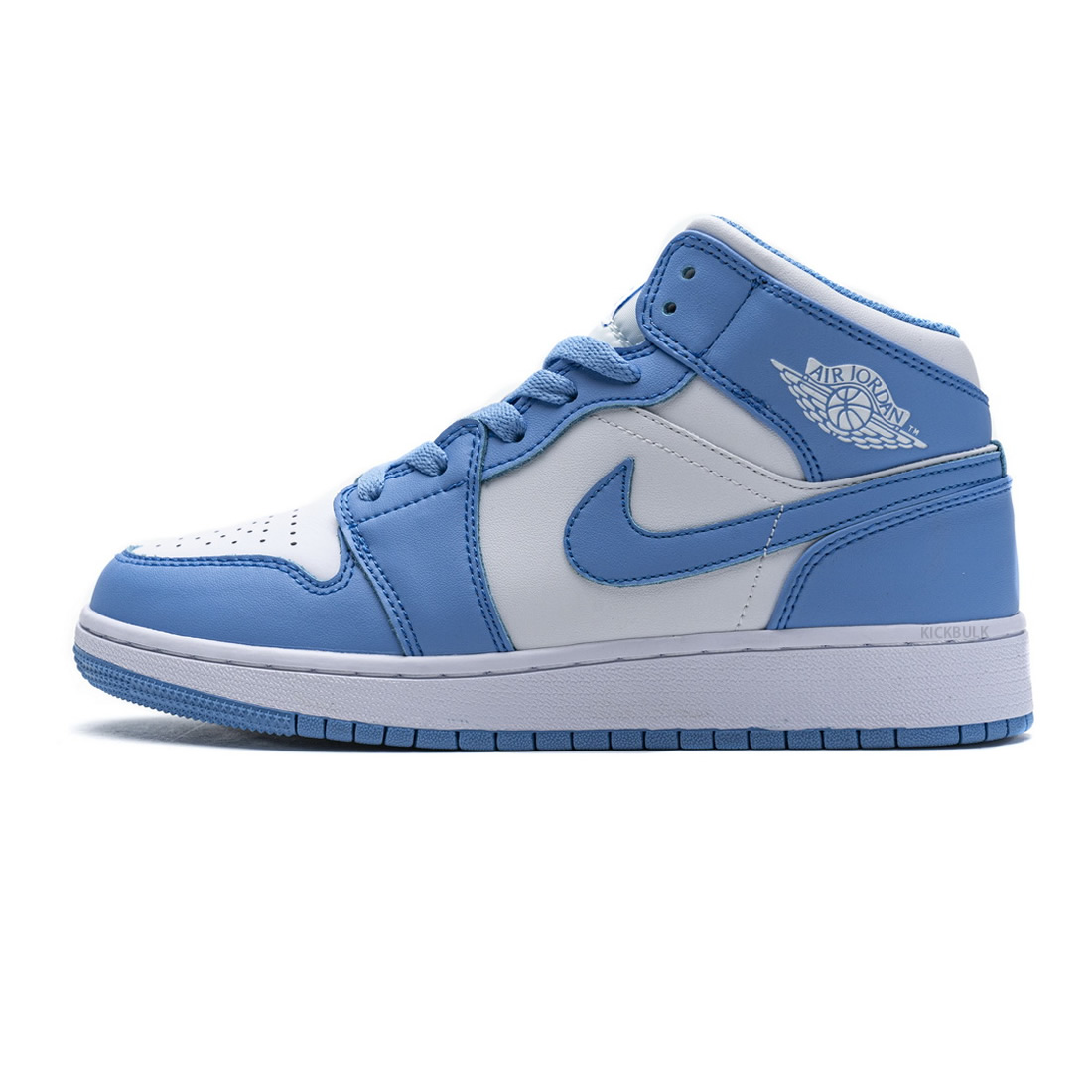 Nike Air Jordan 1 Retro Mid Unc University Blue 554724 106 1 - www.kickbulk.cc