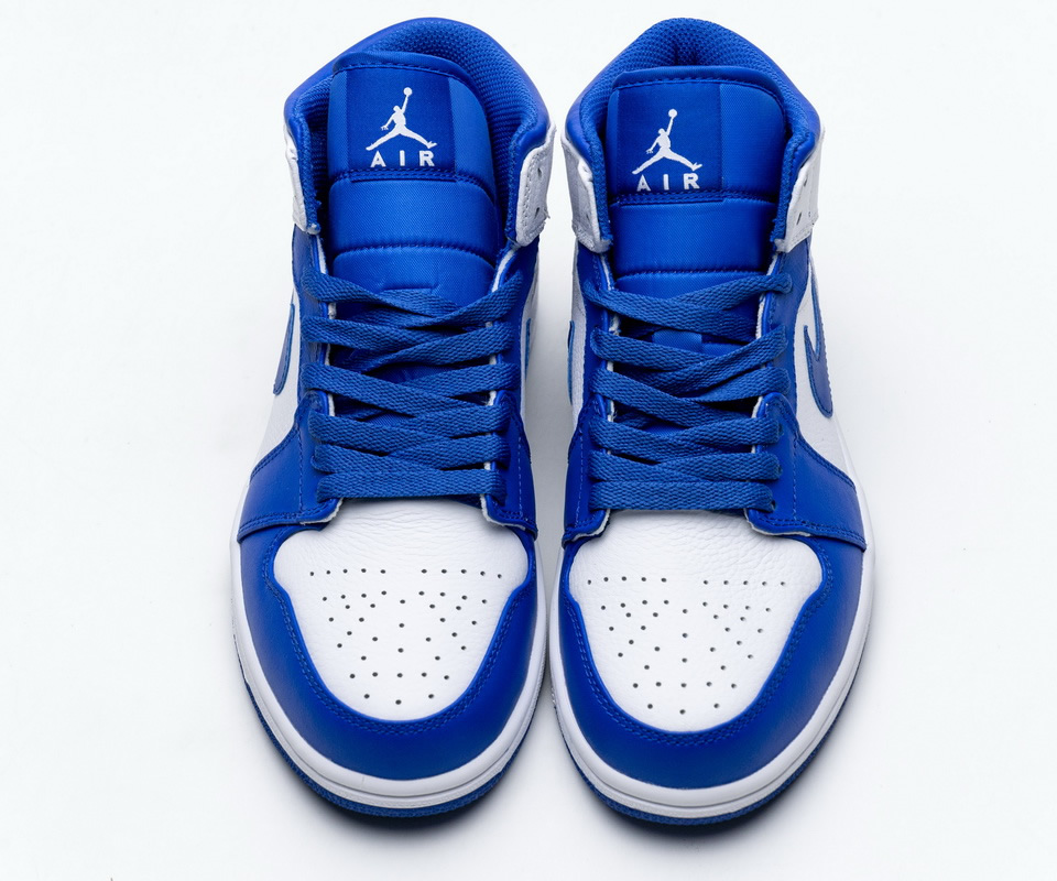 Nike Air Jordan 1 Mid Hyper Royal 554724 114 2 - www.kickbulk.cc