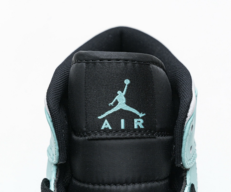 Nike Air Jordan 1 Mid Island Green 554724 132 10 - www.kickbulk.cc