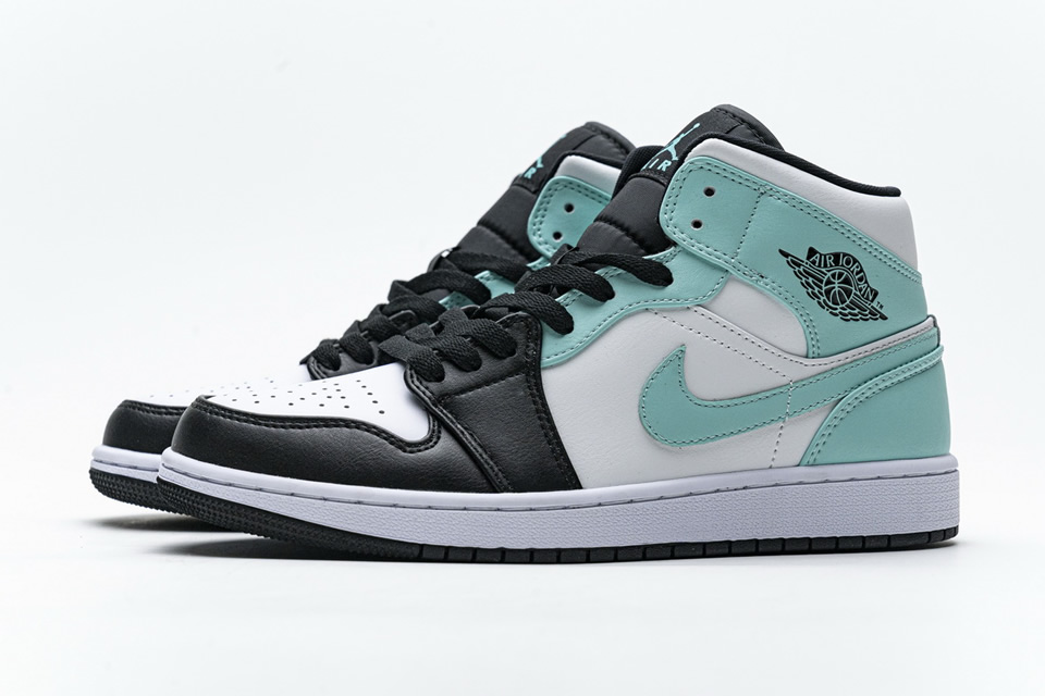 Nike Air Jordan 1 Mid Island Green 554724 132 6 - www.kickbulk.cc