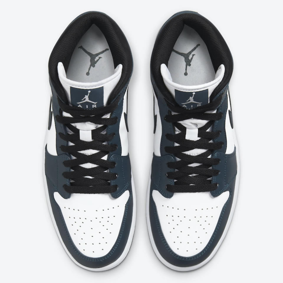 Air Jordan 1 Mid Armory Navy 554724 411 2 - www.kickbulk.cc