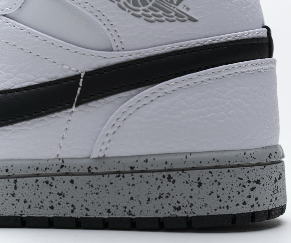 Nike Air Jordan 1 Mid Gs White Cement 554725 115 16 - www.kickbulk.cc