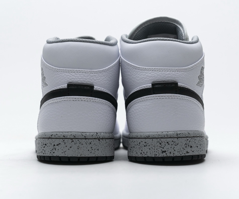 Nike Air Jordan 1 Mid Gs White Cement 554725 115 7 - www.kickbulk.cc
