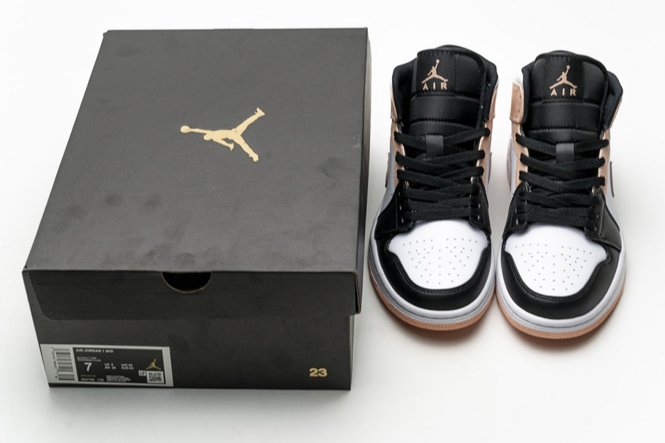 Nike Air Jordan 1 Mid Crimson Tint 554725 133 4 - www.kickbulk.cc