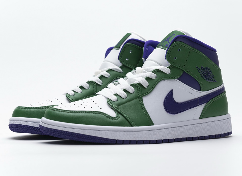 Nike Air Jordan 1 Mid Incredible Hulk 554725 300 5 - www.kickbulk.cc