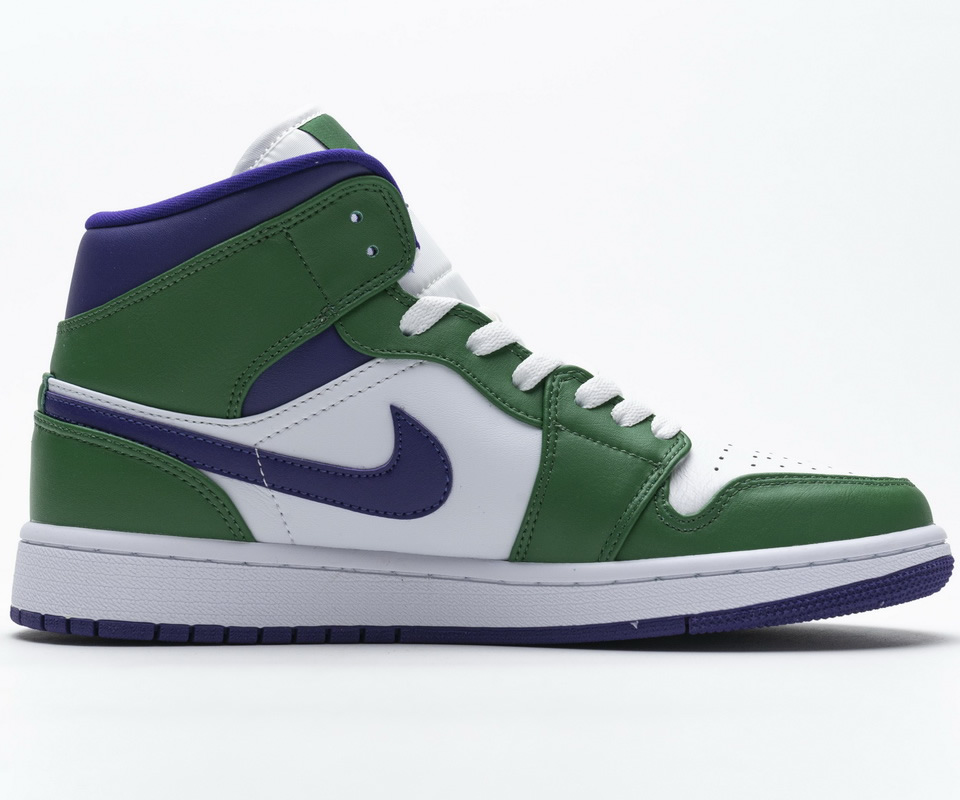 Nike Air Jordan 1 Mid Incredible Hulk 554725 300 8 - www.kickbulk.cc