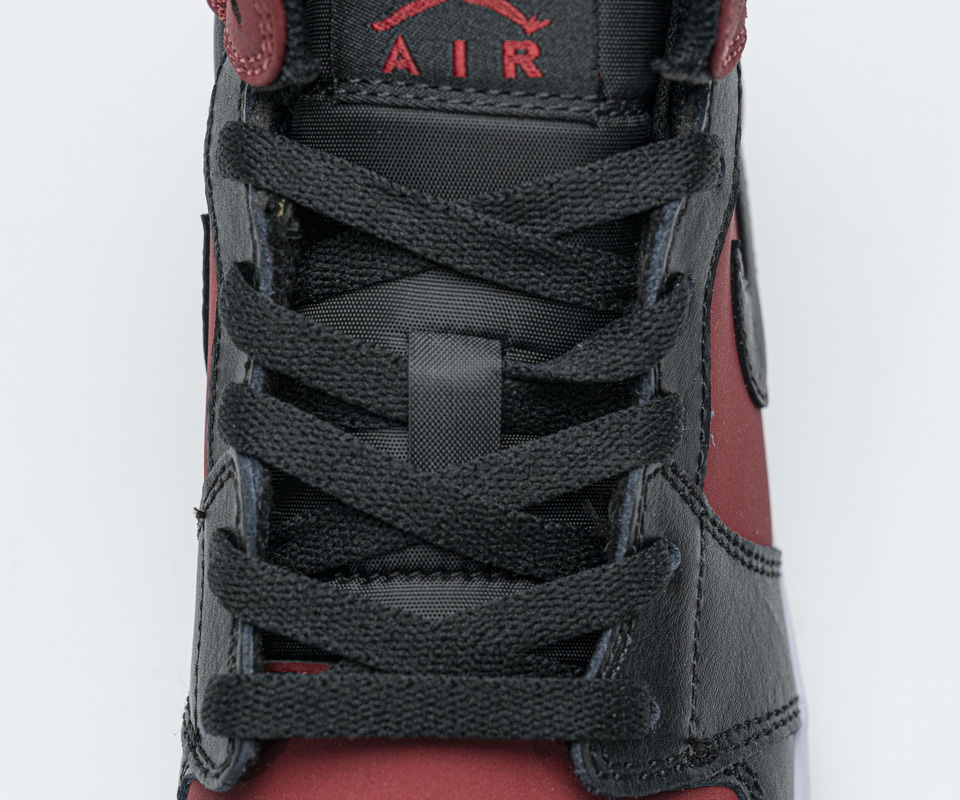 Nike Air Jordan 1 Mid Banned Gym Red Black 554725 610 11 - www.kickbulk.cc