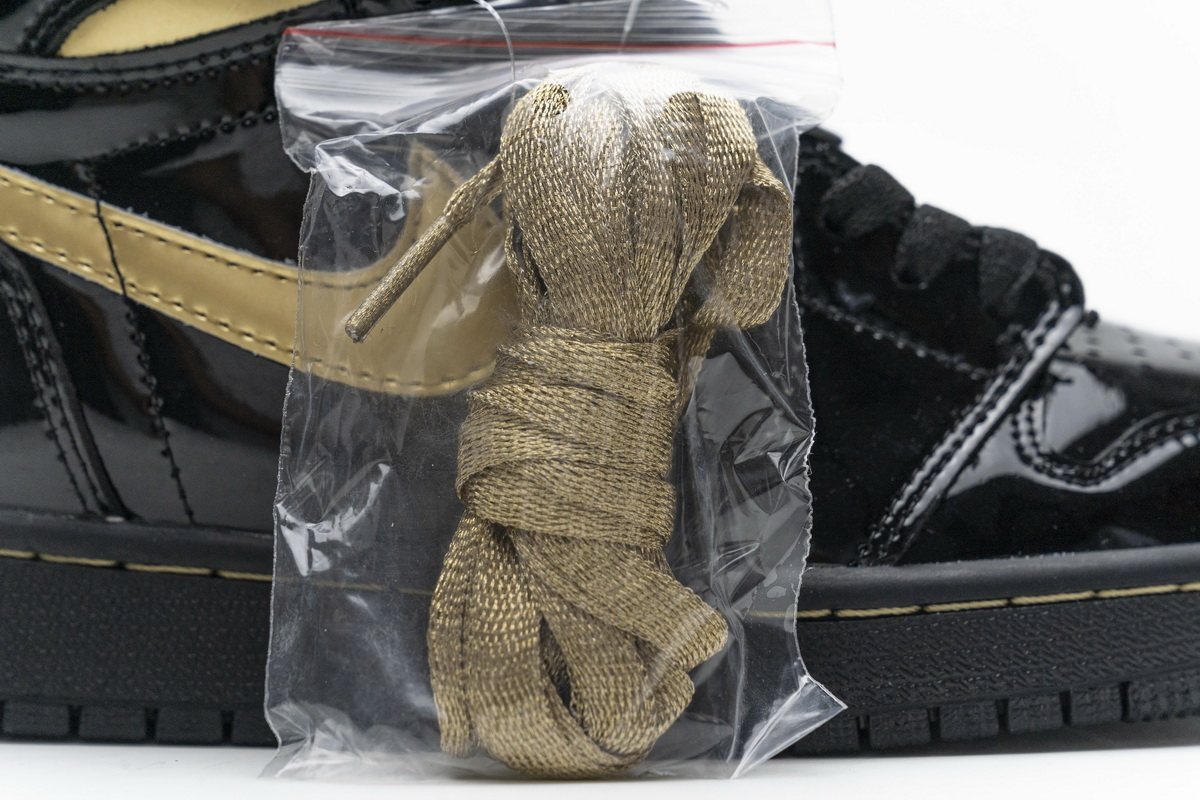 Air Jordan 1 High Og Black Gold Patent Leather New Release Date 555088 032 10 - www.kickbulk.cc