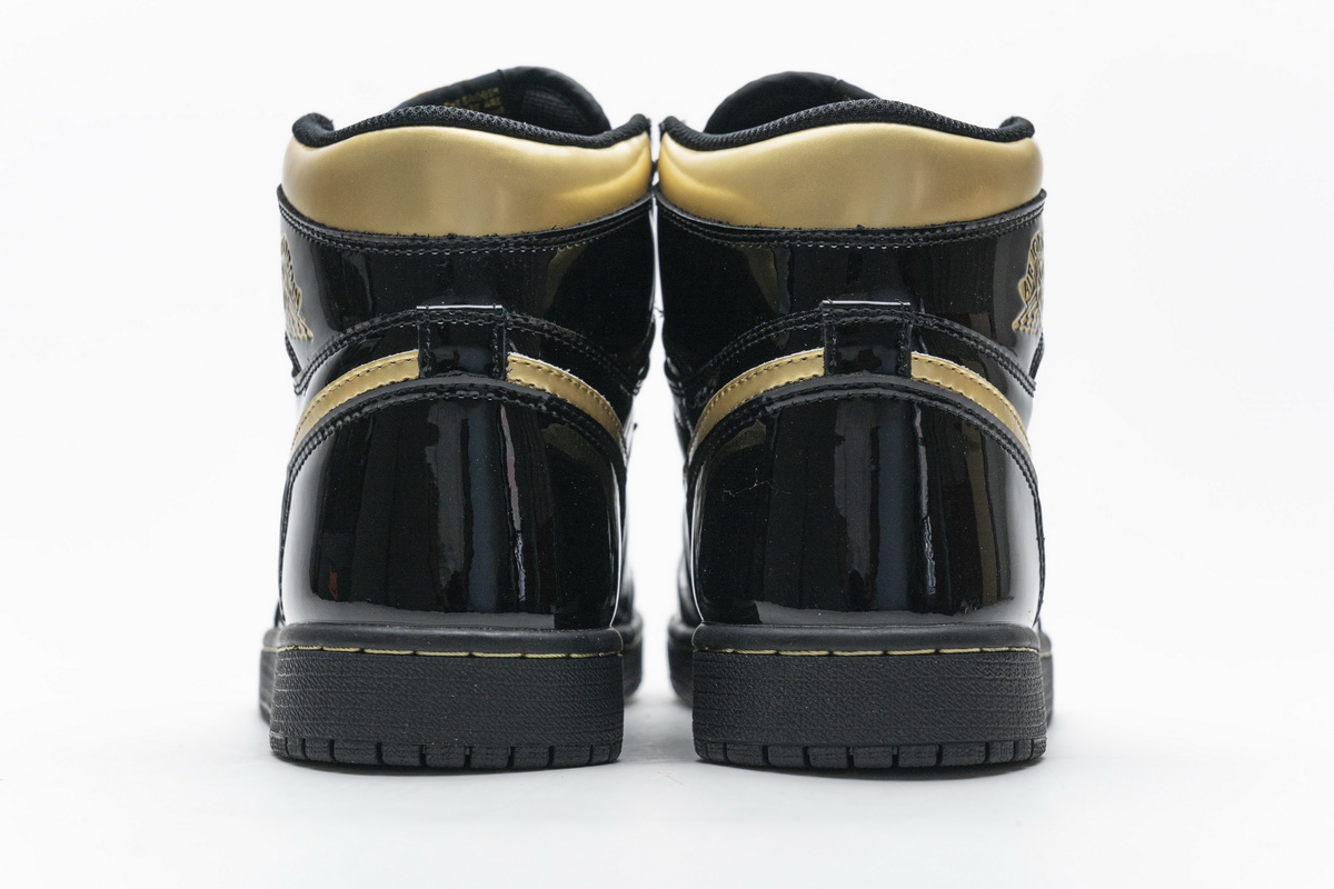 Air Jordan 1 High Og Black Gold Patent Leather New Release Date 555088 032 13 - www.kickbulk.cc