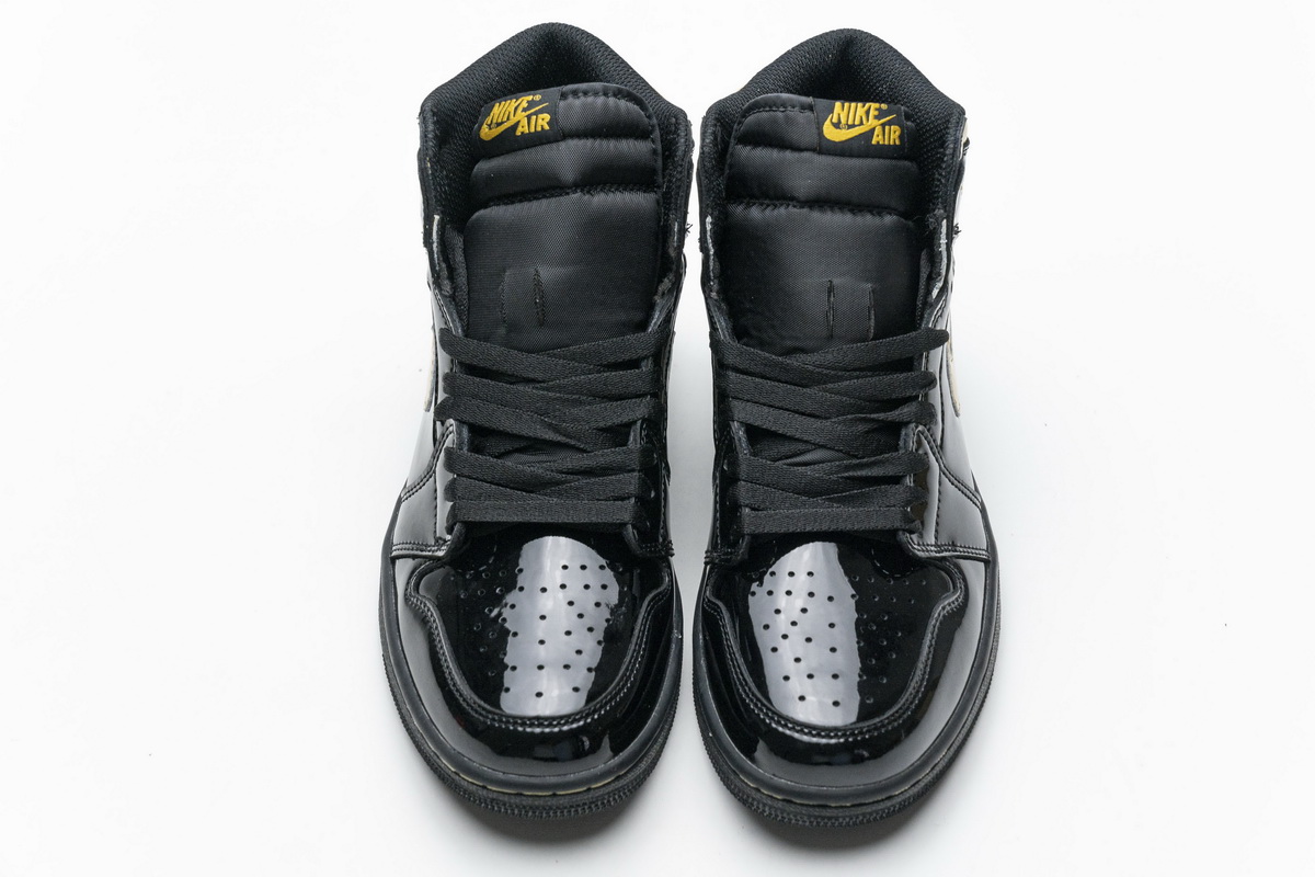 Air Jordan 1 High Og Black Gold Patent Leather New Release Date 555088 032 5 - www.kickbulk.cc