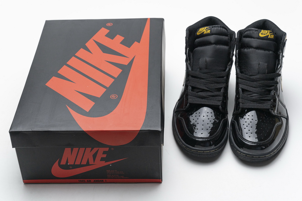 Air Jordan 1 High Og Black Gold Patent Leather New Release Date 555088 032 7 - www.kickbulk.cc