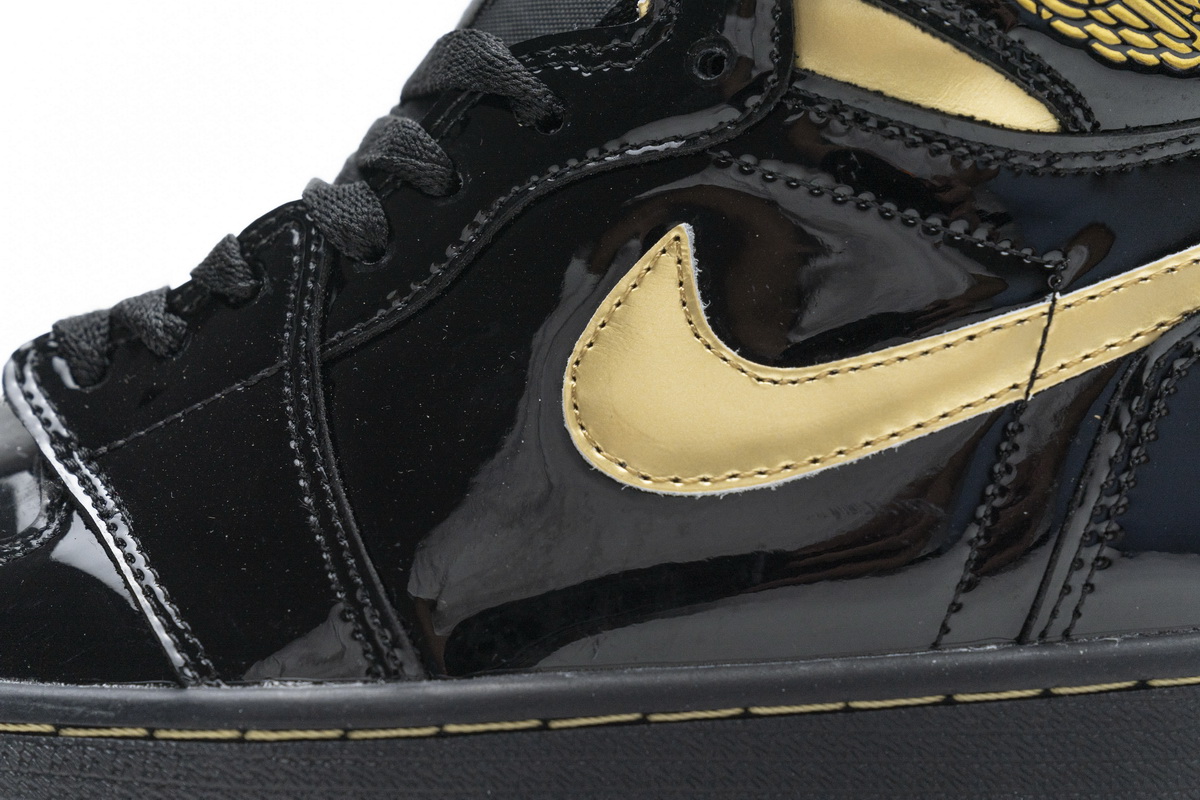 Air Jordan 1 High Og Black Gold Patent Leather New Release Date 555088 032 9 - www.kickbulk.cc