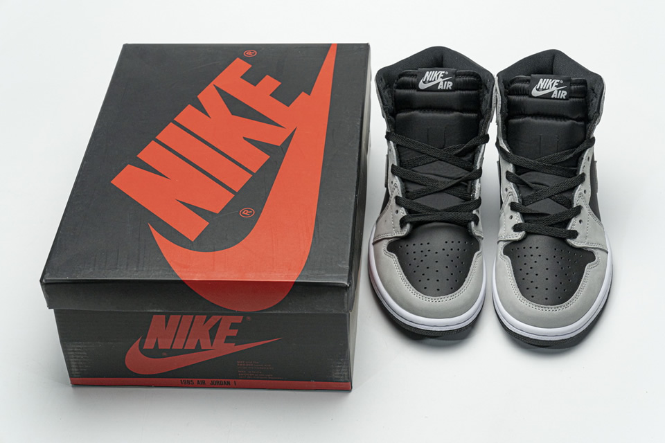 Nike Air Jordan 1 Shadow 2 Black Light Smoke Grey 555088 035 4 - www.kickbulk.cc