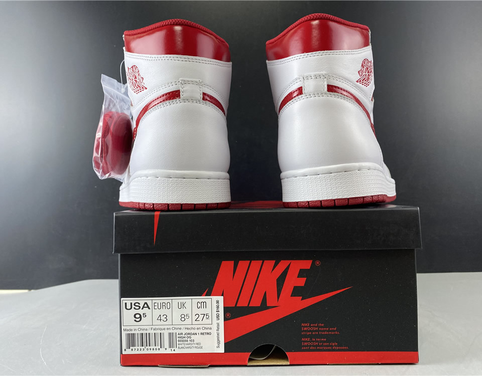 Air Jordan 1 Retro High Og Metallic Red 555088 103 21 - www.kickbulk.cc