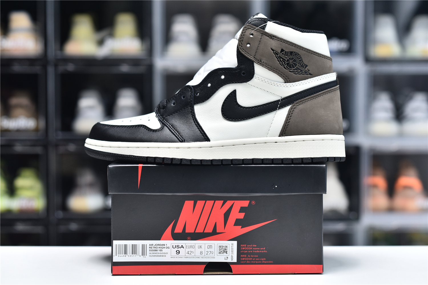 Air Jordan 1 Retro High Dark Mocha 2020 For Sale Release Date 555088 105 17 - www.kickbulk.cc