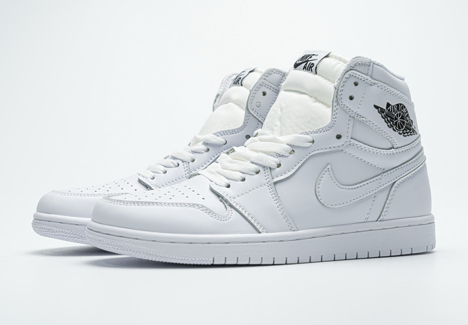 Nike Air Jordan 1 High All White 555088 111 4 - www.kickbulk.cc