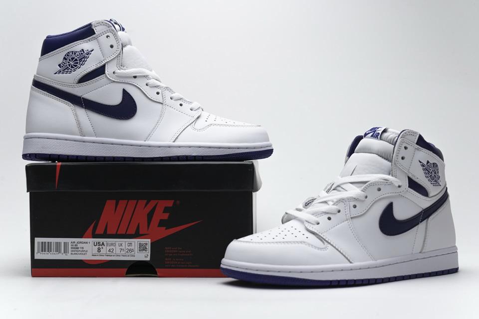 Nike Air Jordan 1 Retro High Og White Purple 555088 115 3 - www.kickbulk.cc