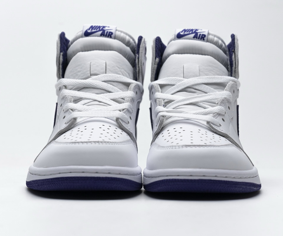 Nike Air Jordan 1 Retro High Og White Purple 555088 115 7 - www.kickbulk.cc