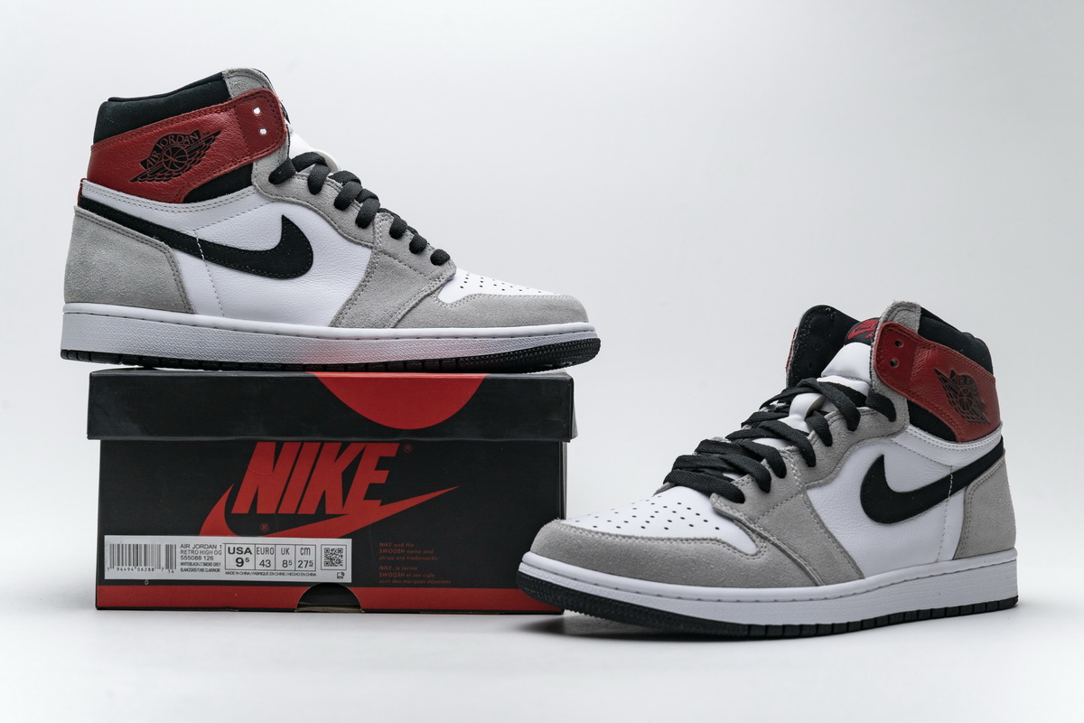 Air Jordan 1 Retro High Light Smoke Grey 2020 New Release 555088 126 8 - www.kickbulk.cc