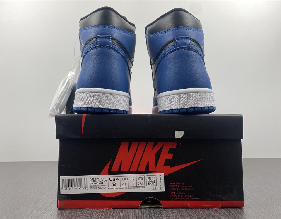 Air Jordan 1 Retro High Og Dark Marina Blue 555088 404 19 - www.kickbulk.cc