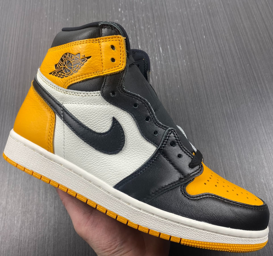 Air Jordan 1 Og High Yellow Toe 555088 711 4 - www.kickbulk.cc