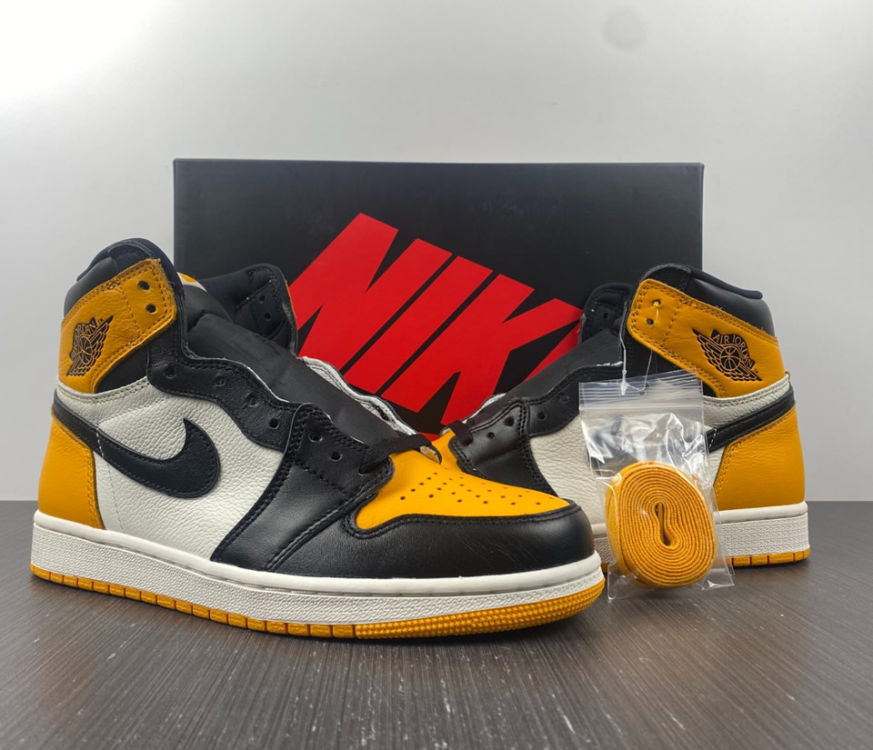 Air Jordan 1 Og High Yellow Toe 555088 711 7 - www.kickbulk.cc