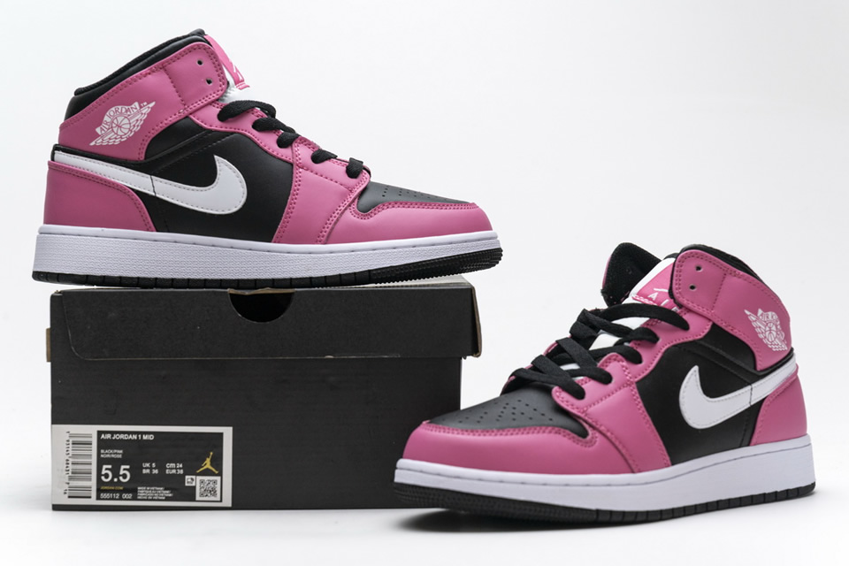 Nike Air Jordan 1 Mid Pinksicle 555112 002 3 - www.kickbulk.cc