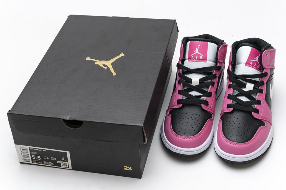 Nike Air Jordan 1 Mid Pinksicle 555112 002 4 - www.kickbulk.cc