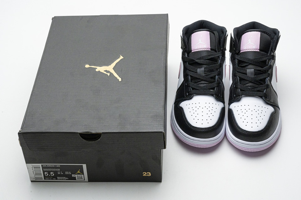 Nike Air Jordan 1 Mid Gs Arctic Pink 555112 103 8 - www.kickbulk.cc