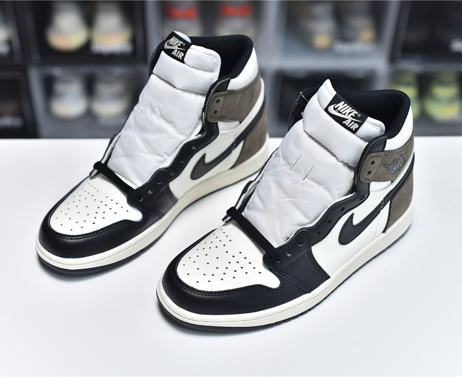 Nike Air Jordan 1 Retro High Og Gs Black Mocha 575441 105 3 - www.kickbulk.cc