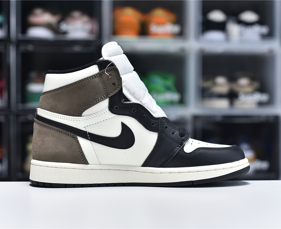 Nike Air Jordan 1 Retro High Og Gs Black Mocha 575441 105 7 - www.kickbulk.cc