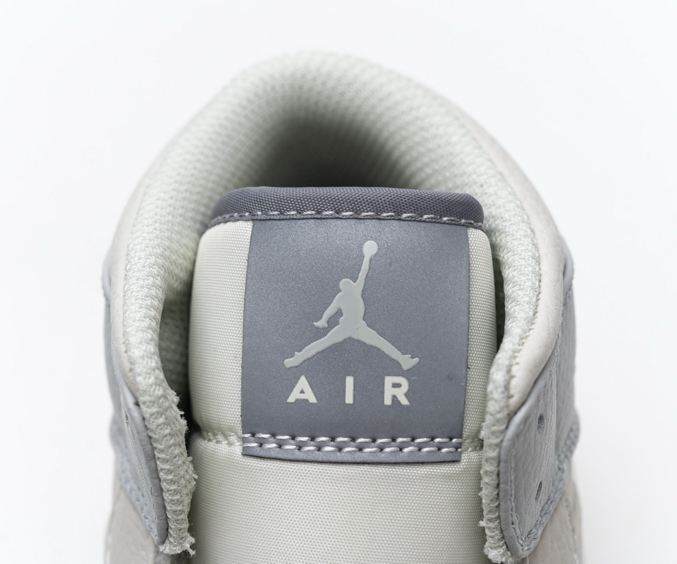 Nike Air Jordan 1 Mid Light Bone Grey Fog 852542 003 10 - www.kickbulk.cc