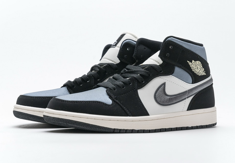 Nike Air Jordan 1 Mid Se Satin Grey 852542 011 5 - www.kickbulk.cc