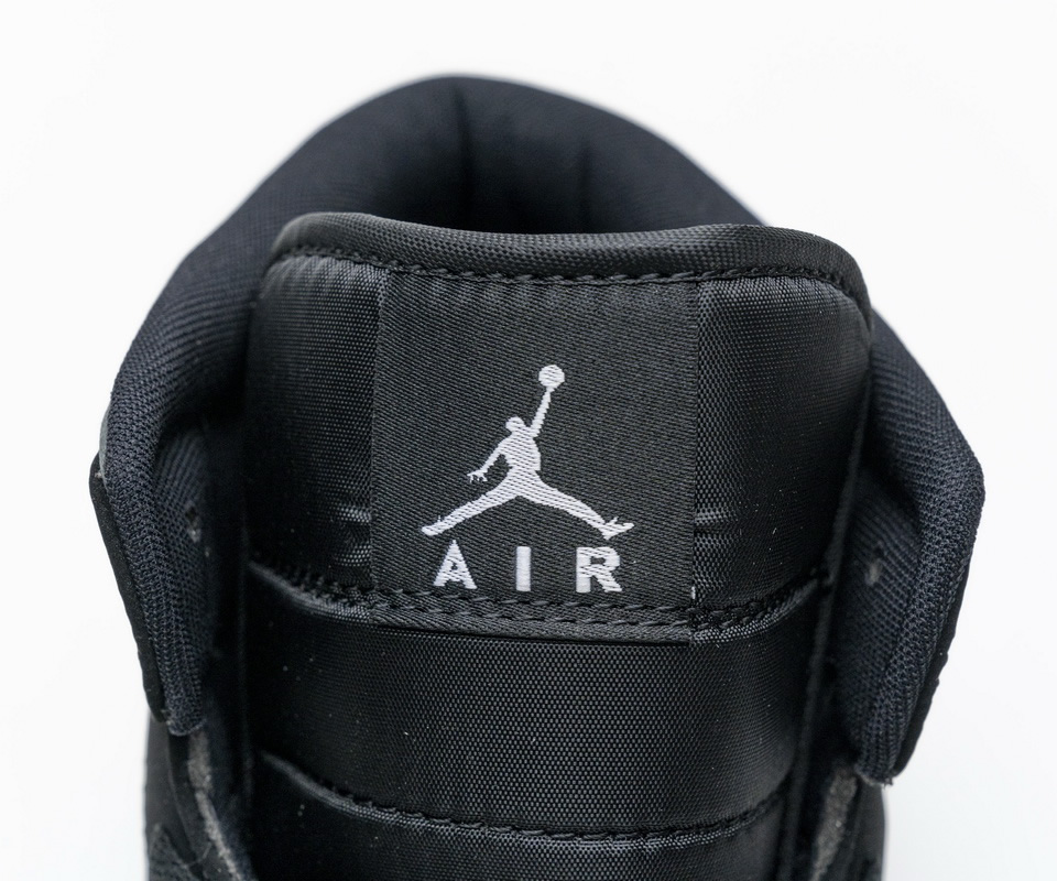 Nike Air Jordan 1 Mid Gs White Black Grey 852542 012 10 - www.kickbulk.cc
