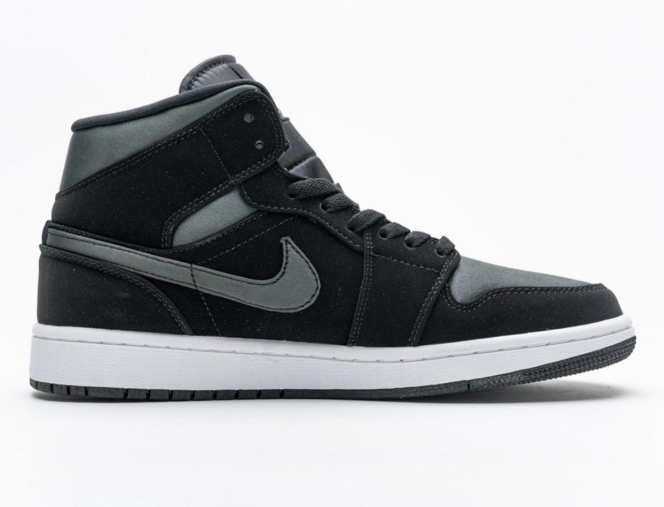 Nike Air Jordan 1 Mid Gs White Black Grey 852542 012 8 - www.kickbulk.cc