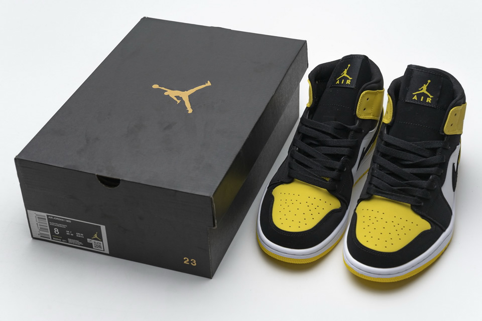 Nike Air Jordan 1 Mid Se Yellow Toe 852542 071 4 - www.kickbulk.cc